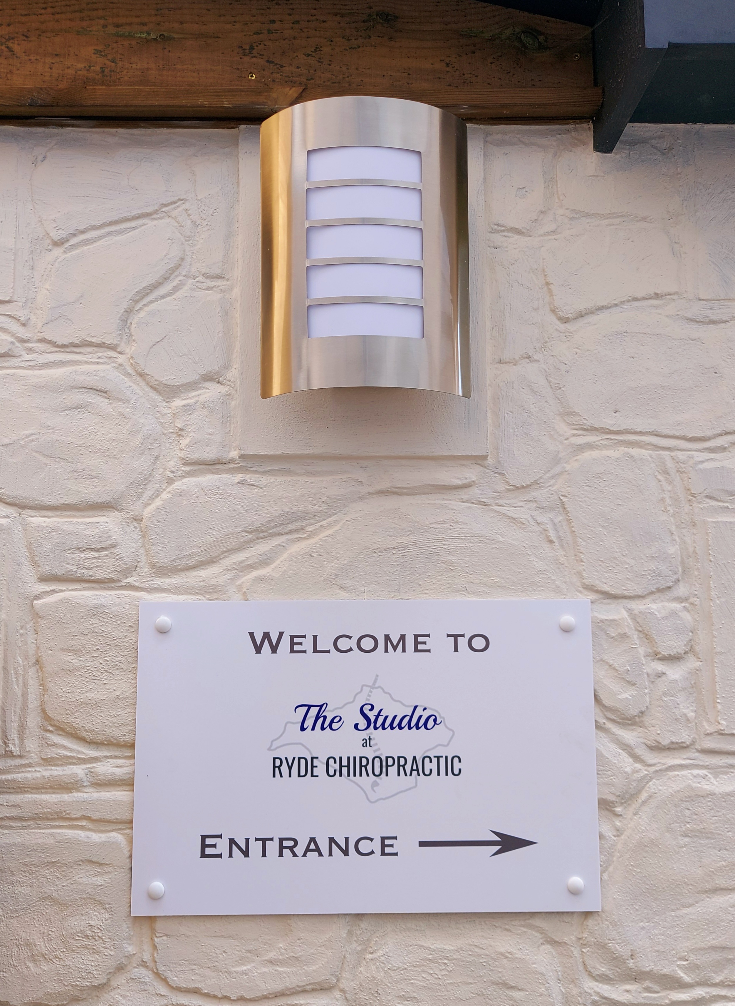 Studio entrance